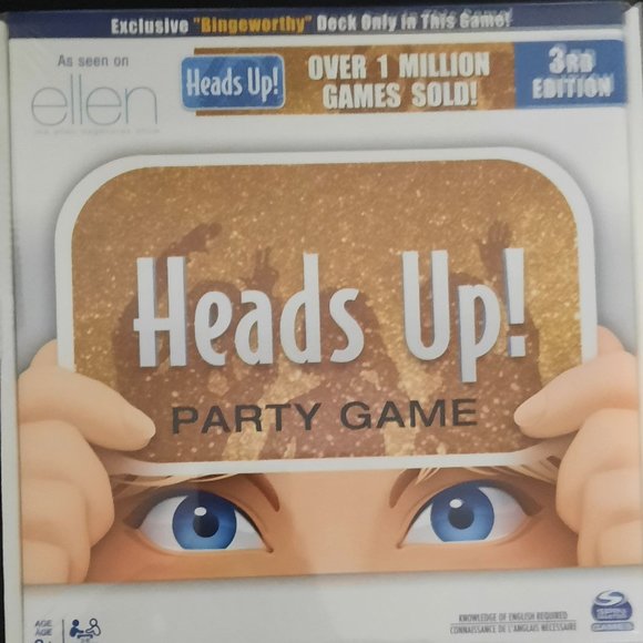 Warner Bros. Games Heads Up Party Game Poshmark